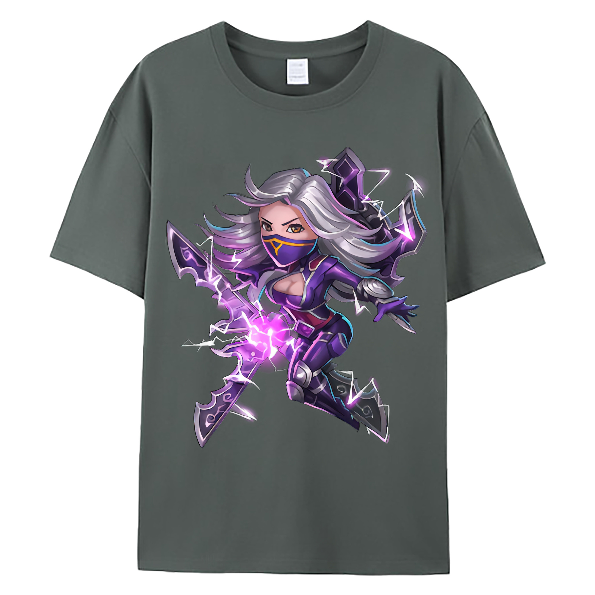 （画像用） リーグ・オブ・レジェンド League of Legends LOL 綿100％ メンズ半袖Tシャツ｜肌触りやわらか＆通気性
